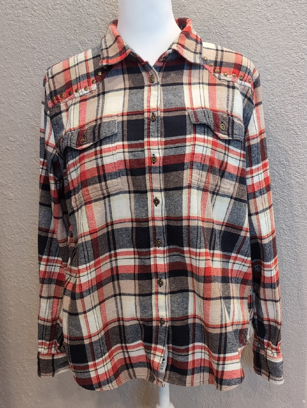 Lucky Brand Women's Western Flannel